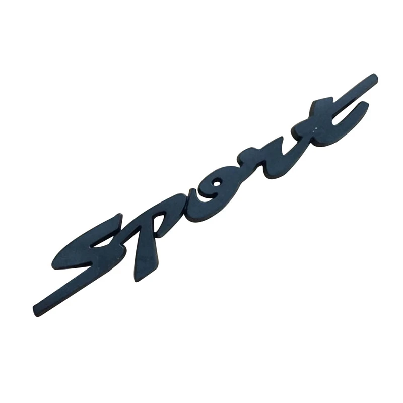 

Metal 3D Car SPORT Logo Sticker Auto Trunk Fender Decoration Decal Badge Car Styling Exterior Trim Accessories High Quality