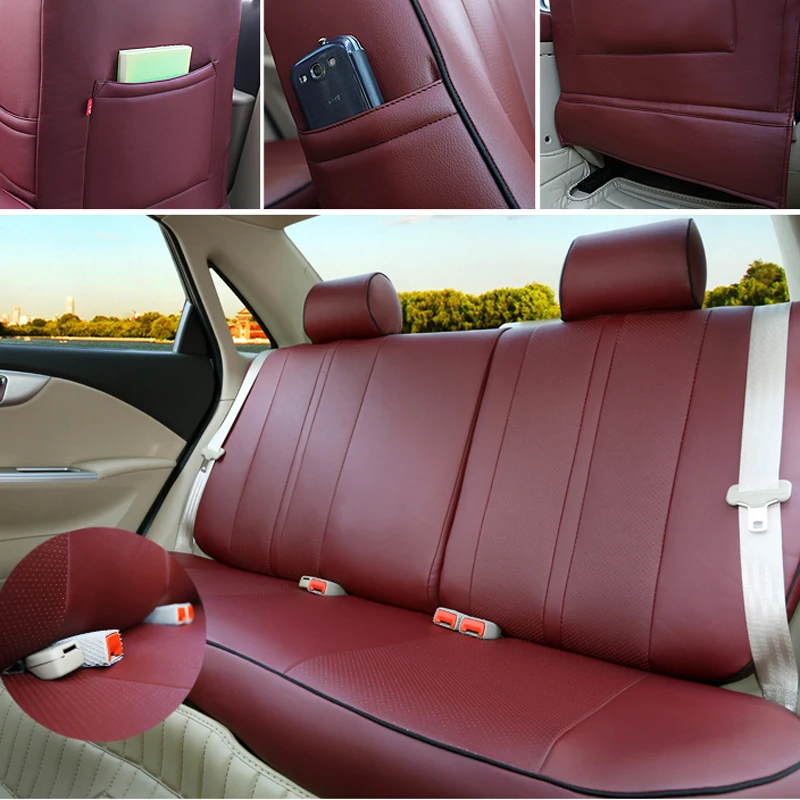 AutoDecorun пользовательский кожаный чехол для сиденья Jeep Grand Cherokee чехлы