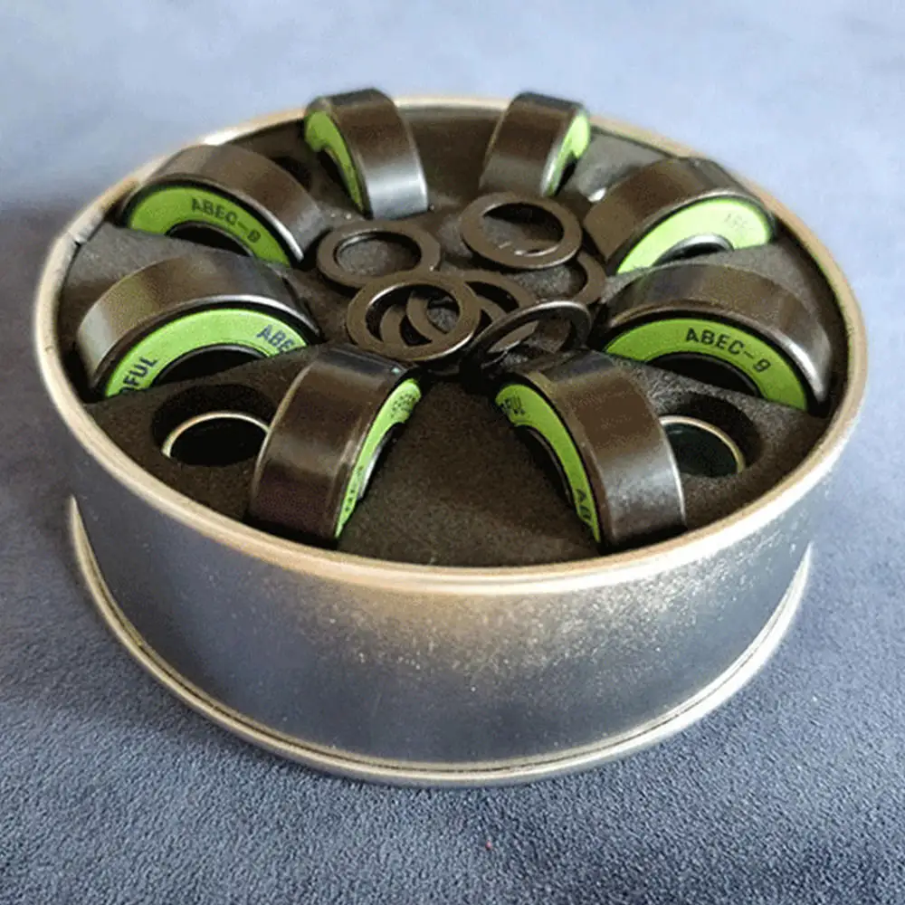 Усовершенствованная доска для скейтборда скоростной подшипник из хромированной