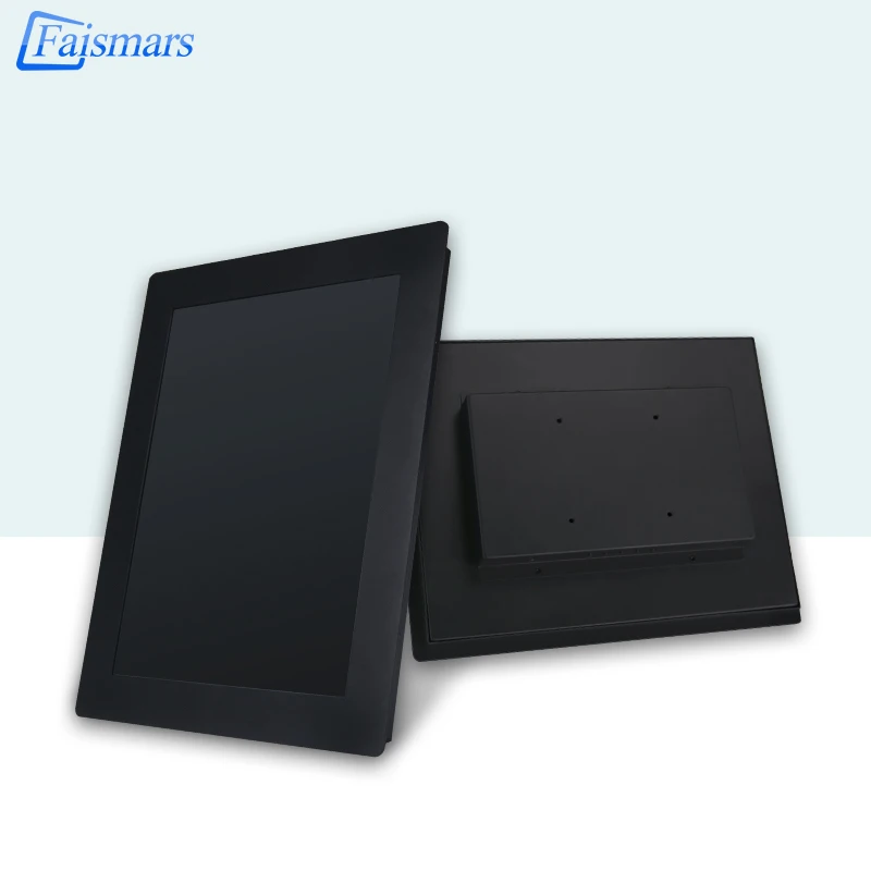 

12.1 inch IPS Panel Widescreen Industrial embedded Computer Lcd Monitor Support Buckle Installation full View Angles No-Touch