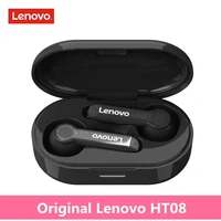 lenovo ht08 wireless bluetooth headphones tws stereo earphones touch control earbuds sport voice assistant headset v5 0