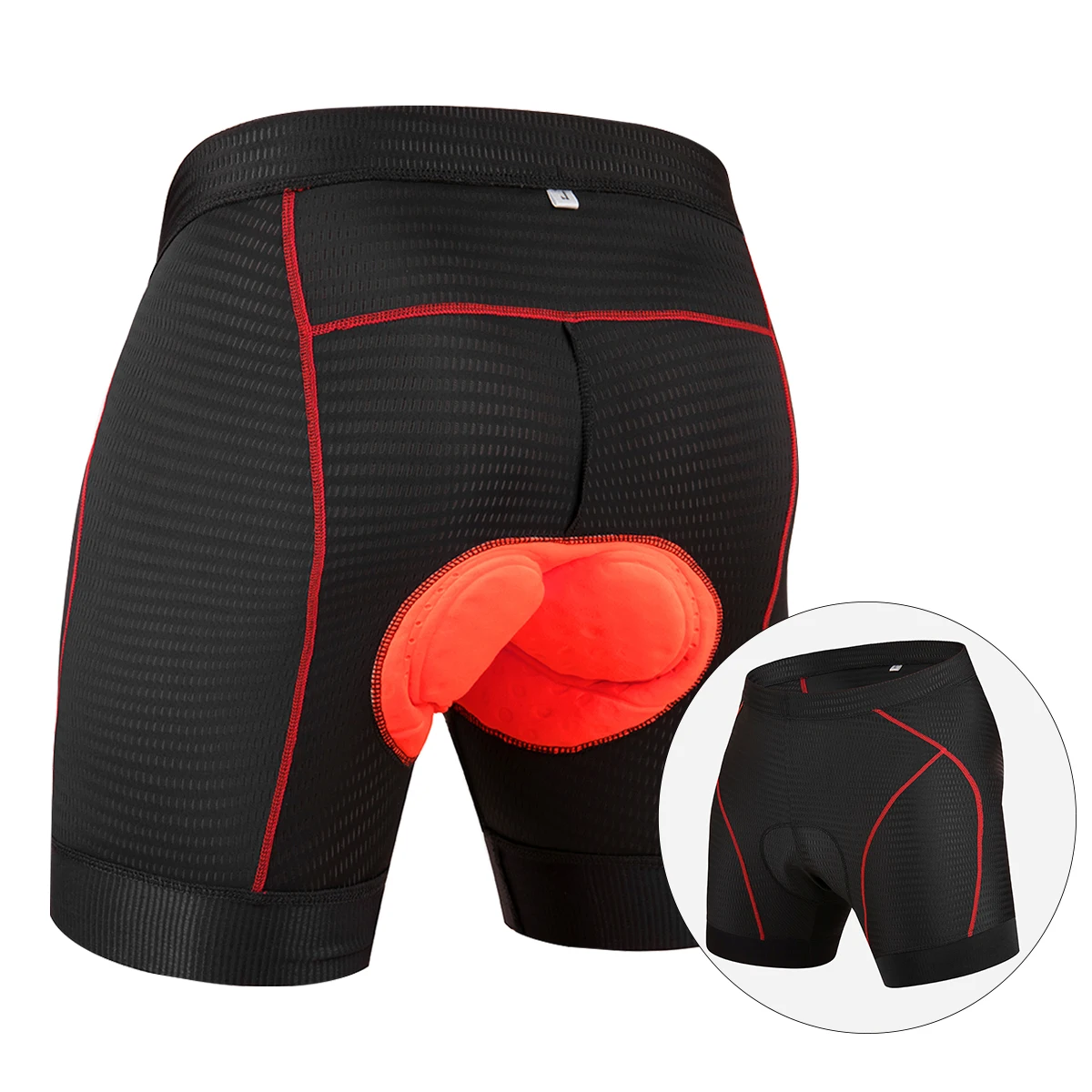 

GCRFL Men Cycling Shorts Upgrade Gel Pad Cycling Underwear Pro Shockproof Cycling Underpant Bicycle Shorts Bike Underwear