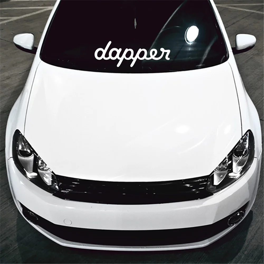 Светоотражающие наклейки на окно автомобиля с буквами Dapper 2019 | Автомобили и