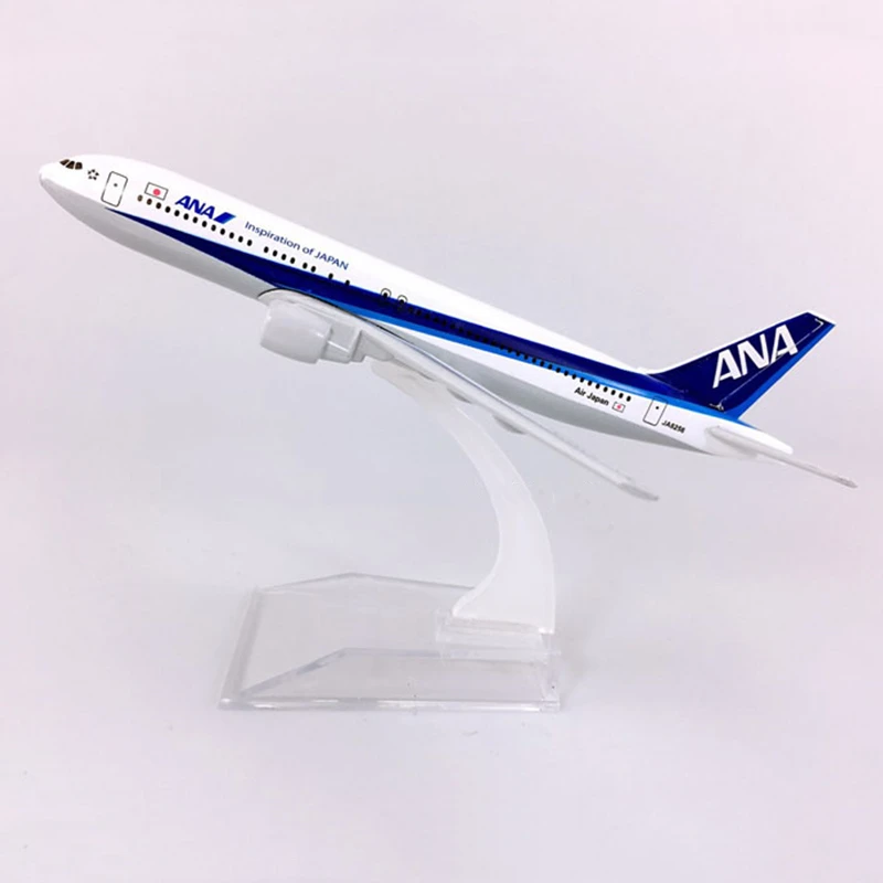 16 см 1:400 масштаб Япония Ана авиалинии модель самолета Boeing B767 сплав металлического