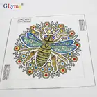 5D DIY Алмазные Картина цветок пчела Картина из страз Специальные ромбовидные вышивки крестом стежок животных Home Decor