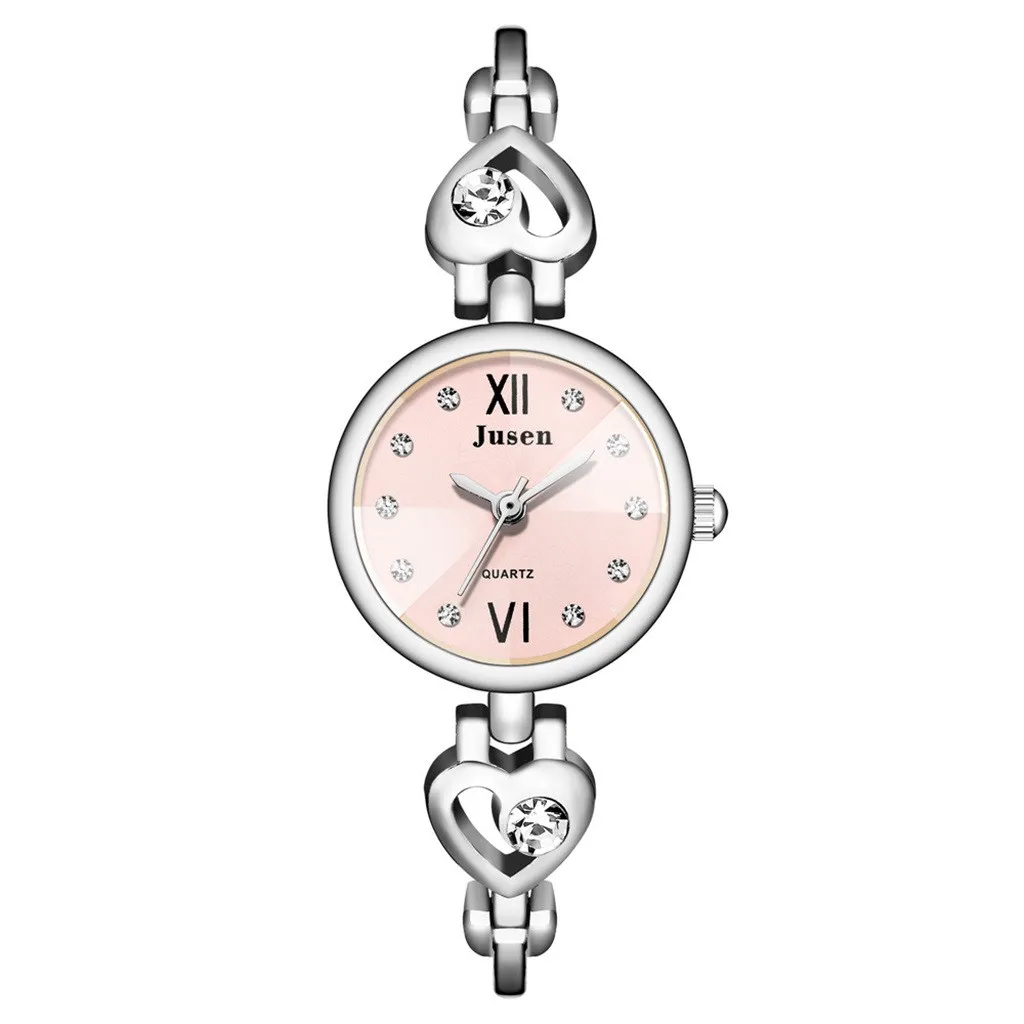 Женские повседневные часы-браслет в стиле колледжа с маленьким циферблатом