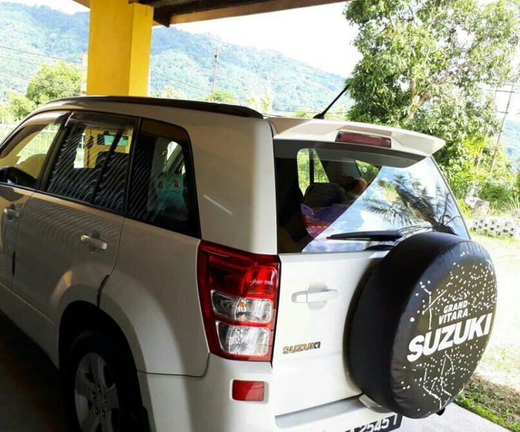 Спойлер для Vitara 2007-2014 спойлер Suzuki YCK из АБС-пластика цветной задний автомобиля |