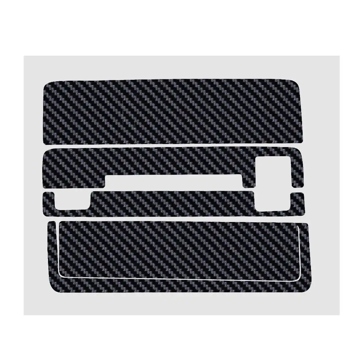 

18Pcs 3D/5D DIY Sticker Carbon Fiber Style Sticker Vinyl Decal Trim For BMW 3-Series E46 2001 2002 2003 2004 LHD Only