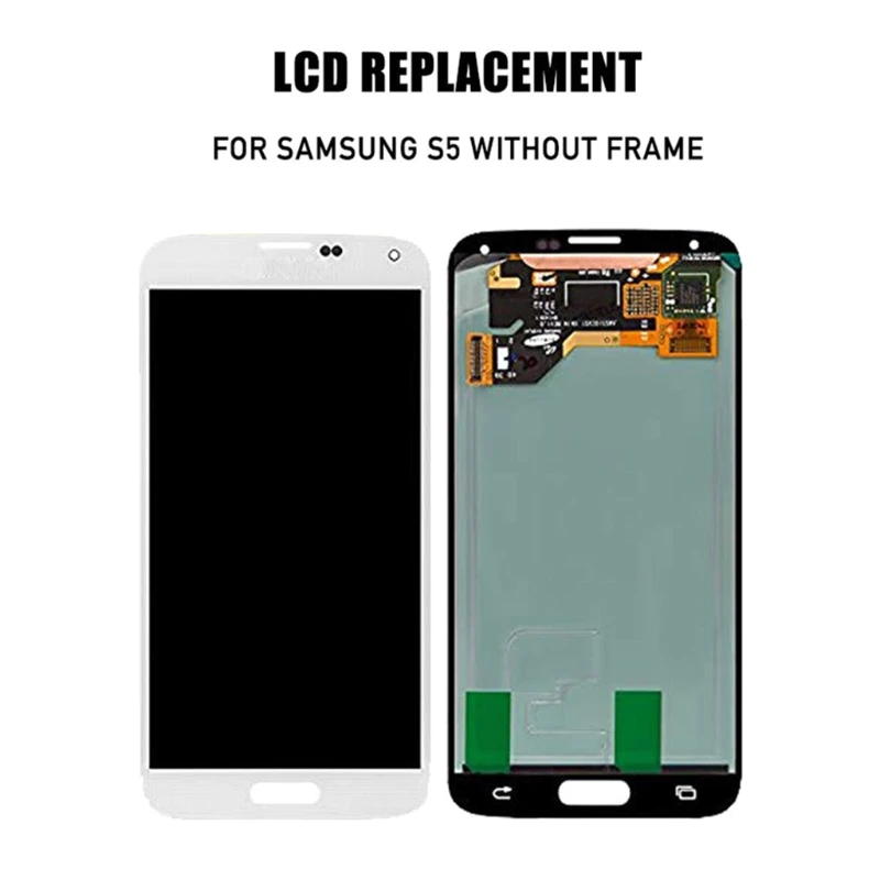 ЖК-дисплей с сенсорным экраном черной пятницы для Samsung Galaxy S5 долговечный |