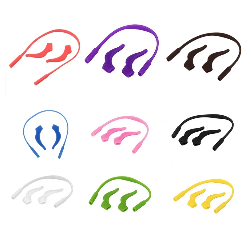 Детский силиконовый держатель для очков шейный шнур ремешок с нескользящим