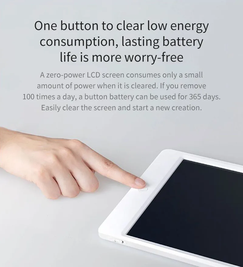 Xiaomi Mijia умная маленькая доска с ручкой 13 5 дюймов ЖК планшет для письма детей