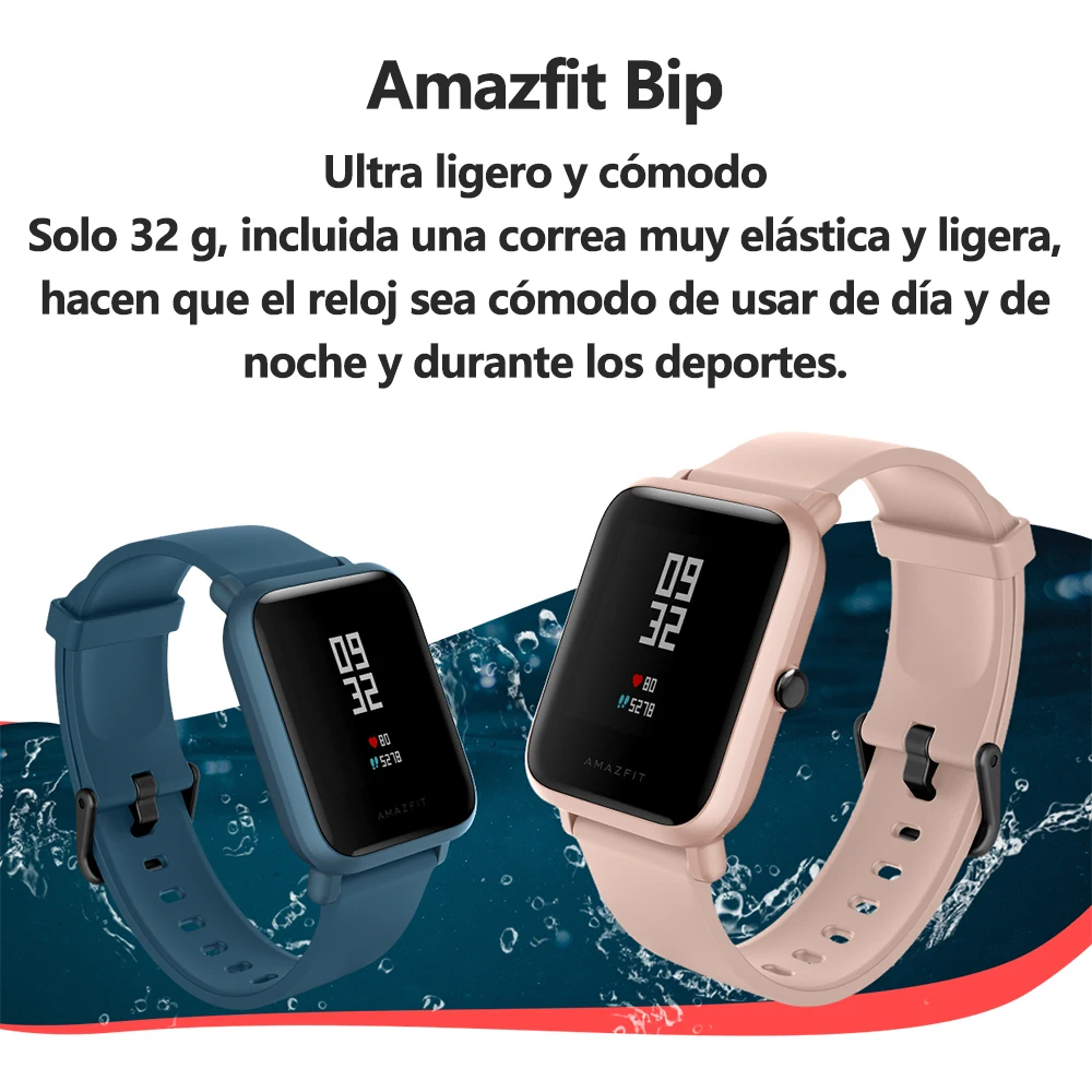 Глобальная Версия смарт-часов xiaomi Bip Lite 45 дней работы от батареи 3 АТМ