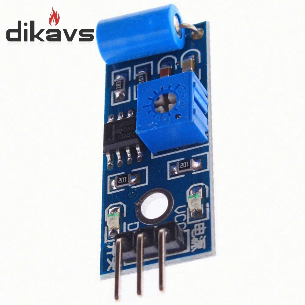 Модуль датчика вибрации амортизирующего переключателя для Arduino | Электронные