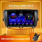 Автомобильное радио, мультимедийный видеоплеер, GPS-навигатор, Android 10, PEERCE для Toyota Prius XW30 2009-2015, 2 din, dvd