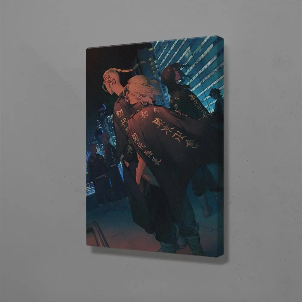 

Mikey Draken Baji Токио Manji Gang Toman декоративные принты домашний декор холст для спальни гостиной живопись настенный художественный плакат