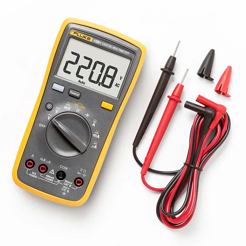 Цифровой мультиметр FLUKE 15B + 17B 18B измеритель температуры емкости сопротивления