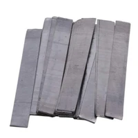 supplies lead strips strip tin roll equipment fishing silver accessories 52pcs 13100mm sheet useful