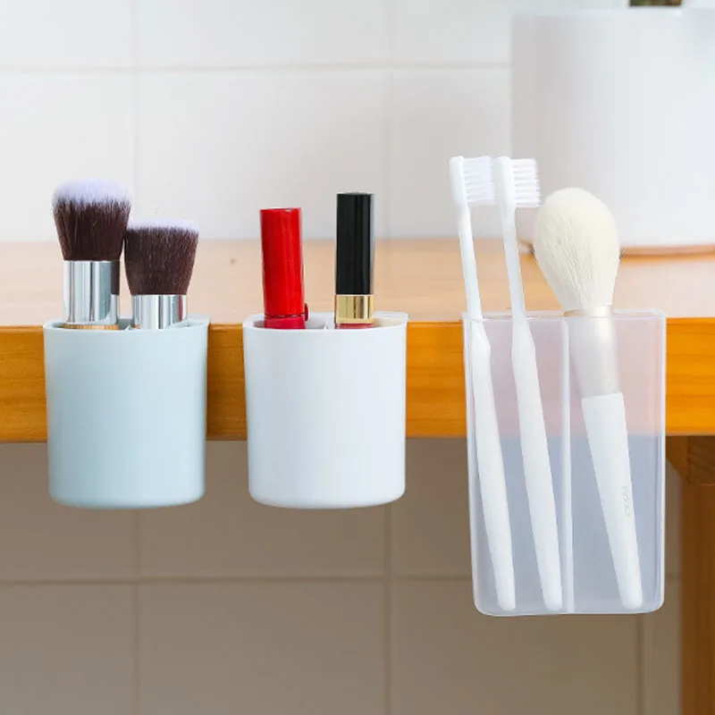 

Органайзер для канцелярских принадлежностей, креативный Настольный бокс для хранения, для дома и офиса, настенный держатель для ручек с чет...