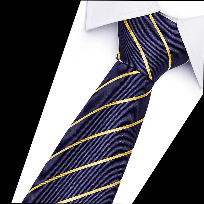 Новый модный галстук жаккардовый Тонкий ширина 6 см мужские галстуки бизнес