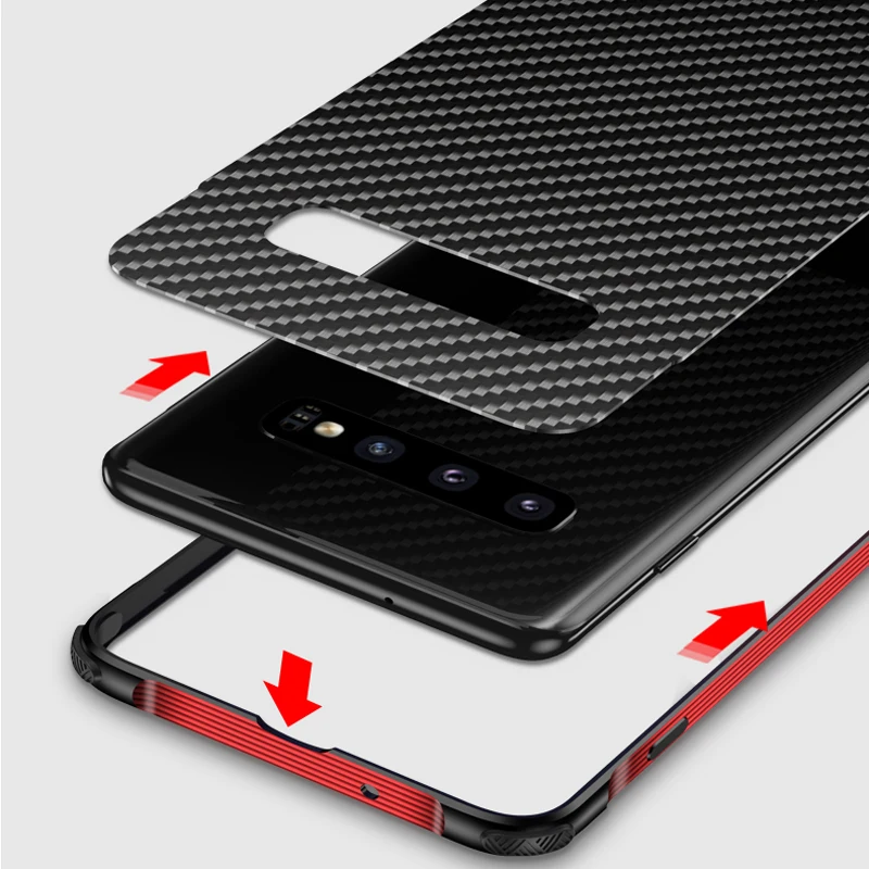 Для samsung Galaxy S10 Plus чехол металлический каркас алюминиевый бампер сплав рамка