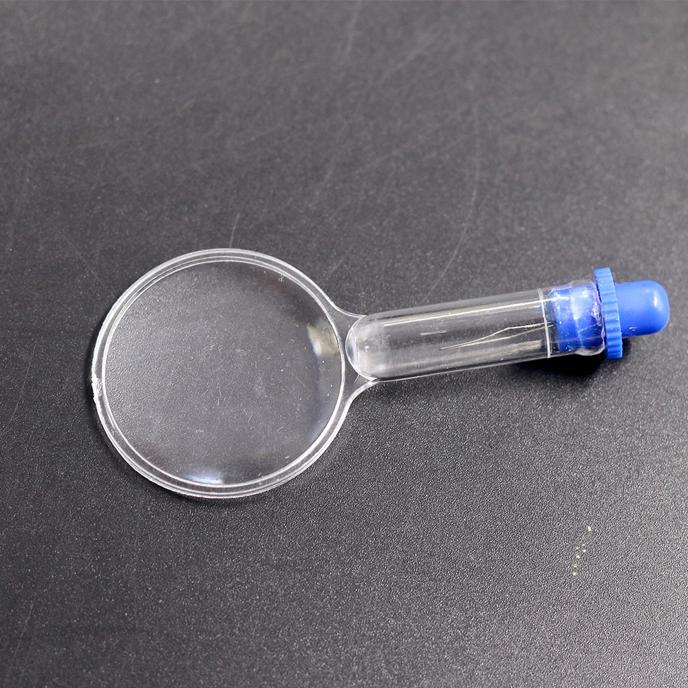 4 шт. увеличительное стекло игольчатый наполнитель пластиковая вставка в бант