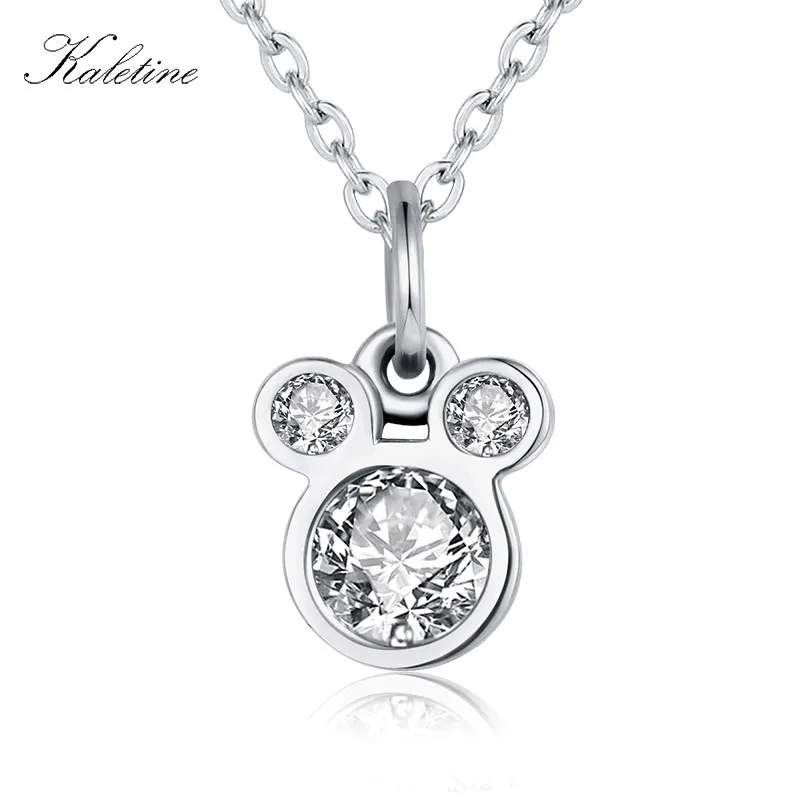 Женская подвеска из серебра 925 пробы с фианитом | Украшения и аксессуары