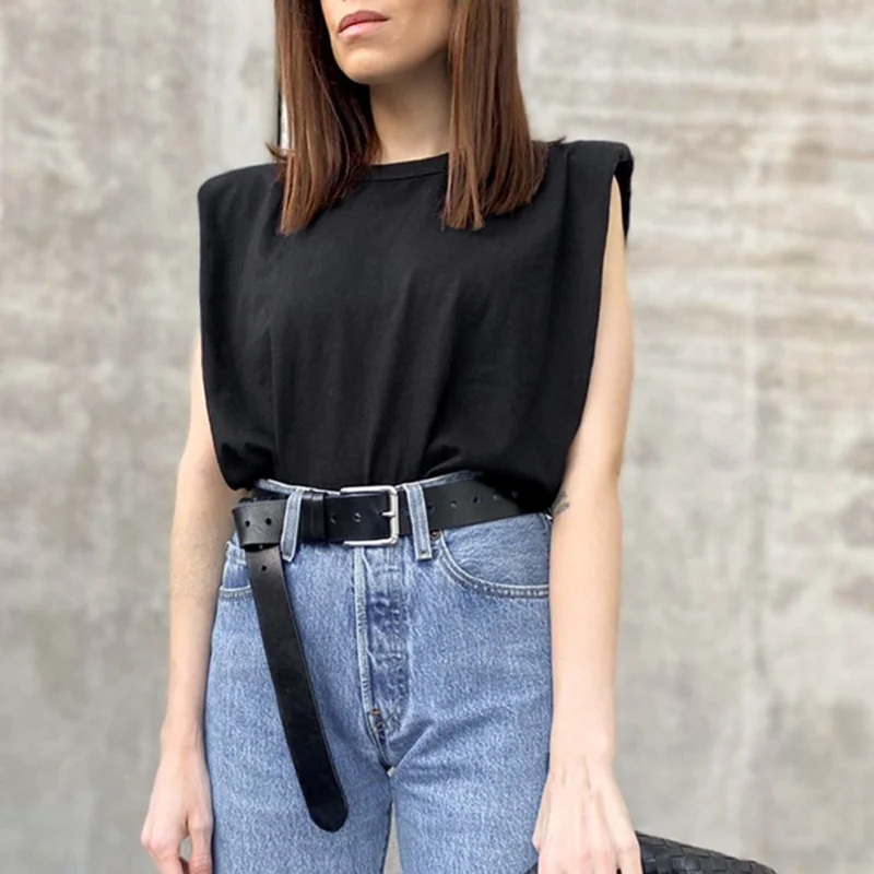 

Womens Sexy Casual Slim Sleeveless Tank Tops Summer 2020 Solid Top For Ladies Fitness Vest Women Clothing Summer Tops Women