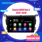 Автомобильный радиоприемник 4 Гб + 64 ГБ Android 10,0, мультимедийный плеер для Toyota RAV4 Rav 4 2013 2014 2015 2016 2017, поддержка BT SWC 2.5D IPS