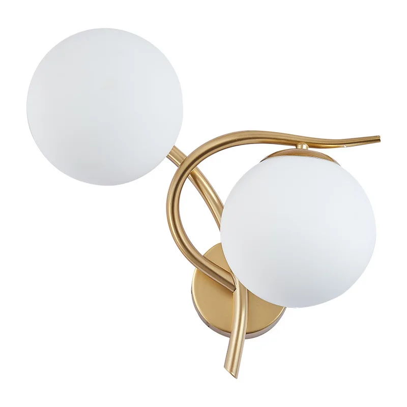 

Nordic Wall Lamp Bedroom Bedside Lamp Modern Minimalist Living Room Background Wall Aisle Corridor Balcony Creative Personality