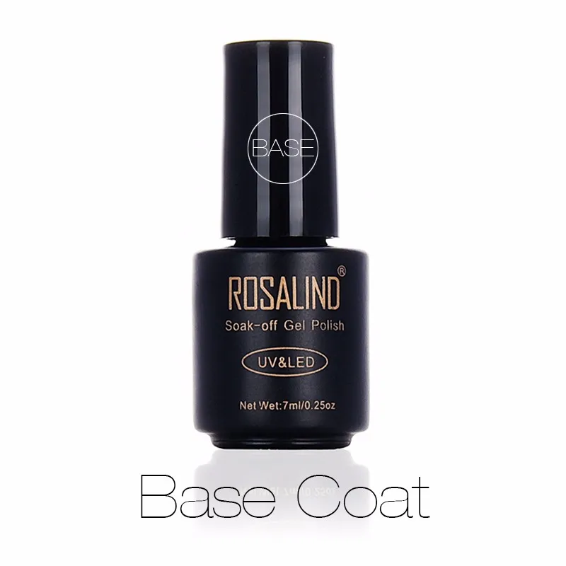 BASE COAT ROSALIND гель для ногтей все для маникюра Лак для ногтей гибридные лаки для маникюра полуперманентный УФ гель лак Топ праймер - Цвет: BASE COAT
