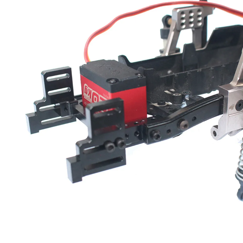 

Metal Car Shell Body Mounting Brackets Fixing Rack Durable for 1:10 SCX10 Frame Changed to Land Cruiser LC80 Modification Parts