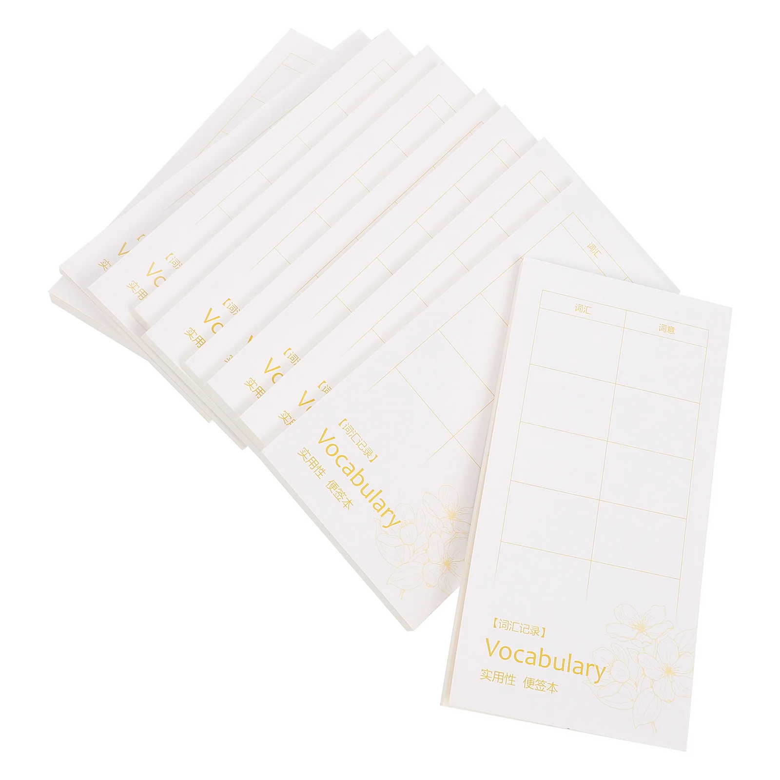 

10 шт., блокноты для заметок на неделю