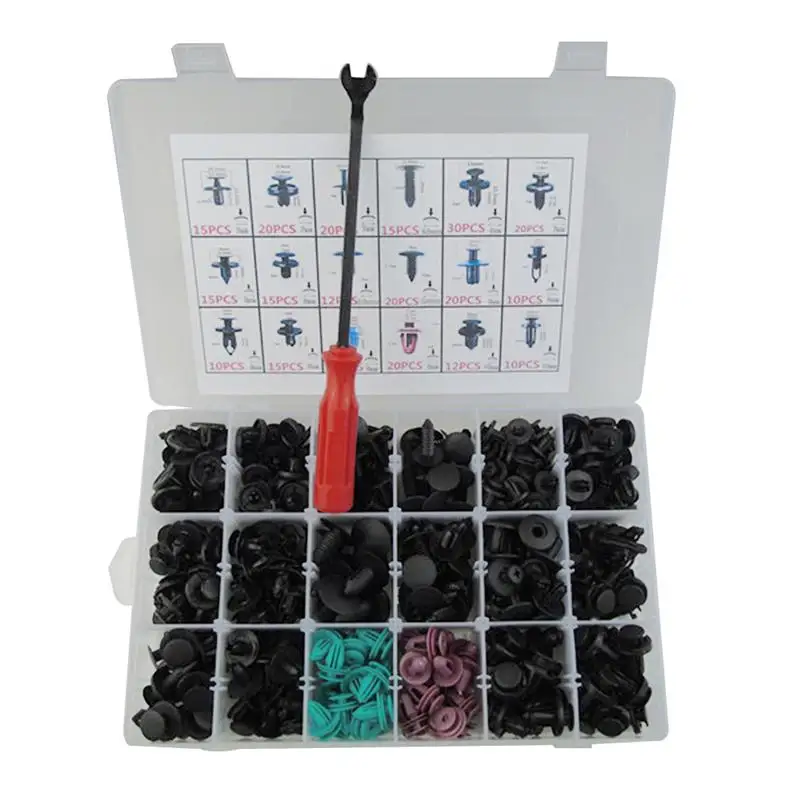 299 шт. нажимные булавки с заклепками крепеж для бампера чехол двигателя и защита