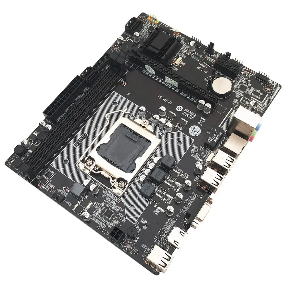 Desktop Computer Motherboard 1155 Pin CPU Interface All Solid State For Home Office Use | Электроника