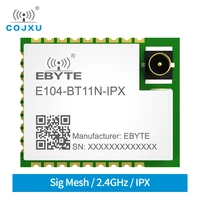 e104 bt11n ipx bluetooth module high power mesh ad hoc network 20dbm transmit power ble mesh standard low power consumption