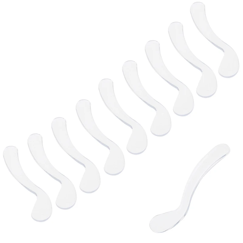 10Pcs Transparent Plastic Mask Spoon Cosmetic Spatula Stick DIY Face Beauty Makeup Tool | Красота и здоровье