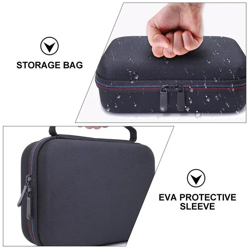 Сумка для хранения одного машинки для стрижки волос EVA ударопрочный портативный чехол аксессуары для стайлинга бороды.