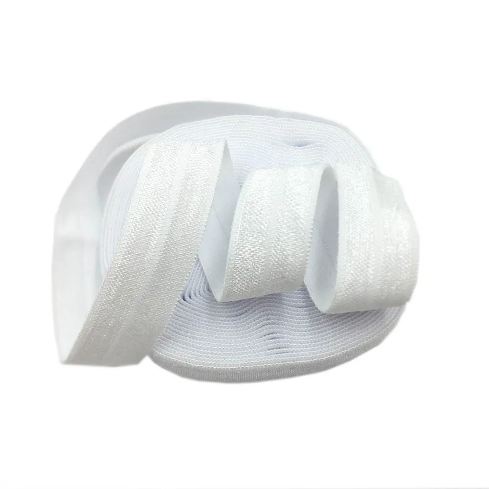 Однотонная многоцветная эластичная лента из спандекса 15 мм | Дом и сад