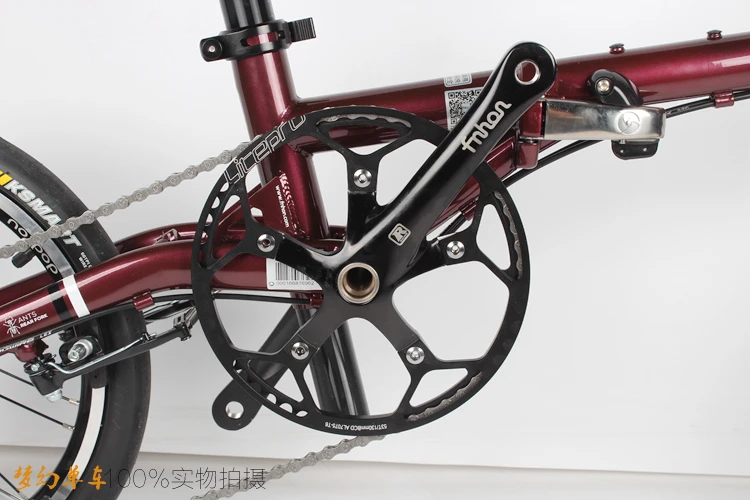 Fnhon FCG1609 складной велосипед 16 дюймов Minivelo CR-MO сталь V тормоз 9 скоростей городской Commuter велосипед для Shimano Shift ретро досуг BMX