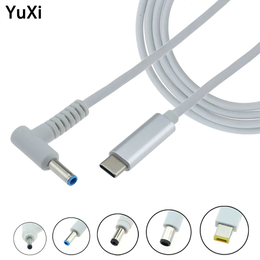 USB Type C к DC 4 5*3 0 7 9*5 5 4*5 5*2 1/2 0*1 35 3 1 мм штекер конвертер PD кабель для