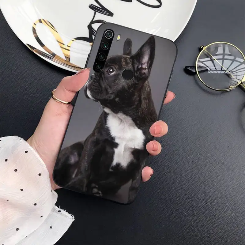 

French Bulldog Lovely Phone Case For Xiaomi Redmi 7 8 9t a3Pro 9se k20 mi8 max3 lite 9 note 9s 10 pro cover funda shell