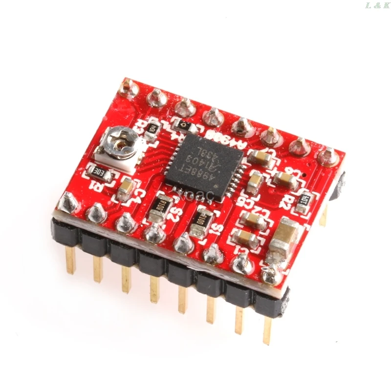 Шаговый драйвер и радиатор для 3D принтера Reprap Pololu 5 шт.|stepper driver|a4988 stepper driverstepper driver