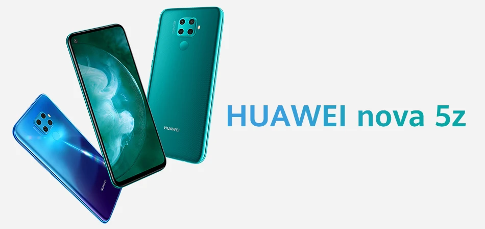 Huawei Nova 5Z 6GB 64GB мобильный телефон 6,26 дюймов Kirin 810 48MP тройной type-C мобильный телефон