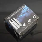 Коробка из 50 шт. круглых одноразовых насадок для татуировок, размер 1357911131518RT