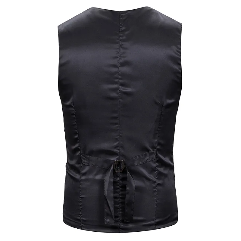 Мужская Серебряная роза бронзовая жилетка однобортный Свадебный костюм с v