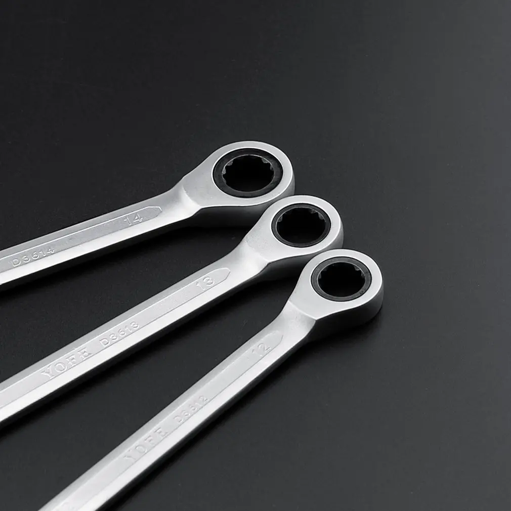 

7 шт., Трещоточный гаечный ключ из нержавеющей стали