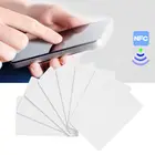 Белая карта NFC NTAG215 для тегов, наклеек на чип, тегов, форм 2, стикеров для устройств с поддержкой NFC, 10 шт.