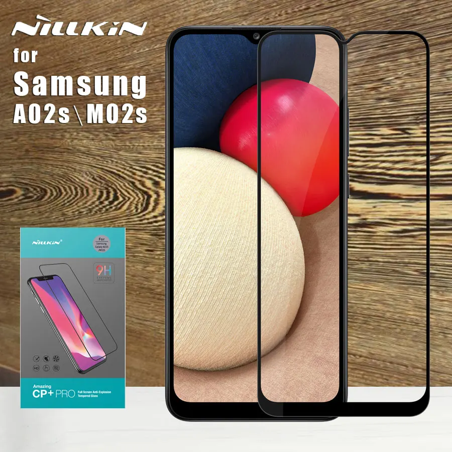 

Nillkin for Samsung Galaxy A02s M02s Glass CP+Pro Full Cover Tempered Glass 2.5D Ultra-Thin Screen Protector