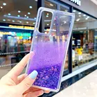 Чехол для телефона Samsung Galaxy A12, чехол A 12 Liquid Quicksand, чехол для Samsung A51, чехлы A 51, A71, A21S, A31, A41, M12, мягкий силиконовый