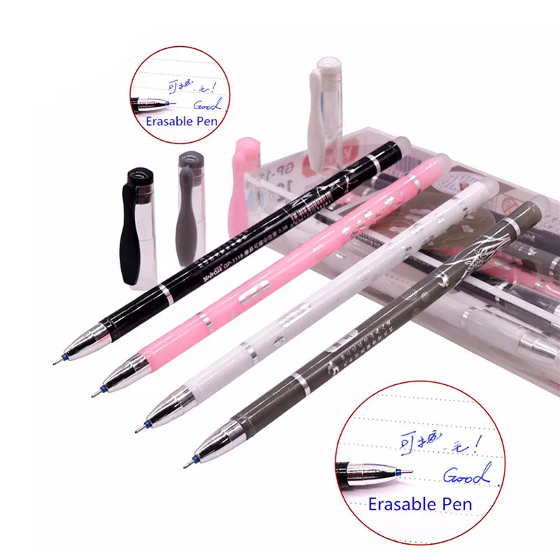 12 шт. 0 38 мм набор стираемых гелевых ручек студент школа офис письменные
